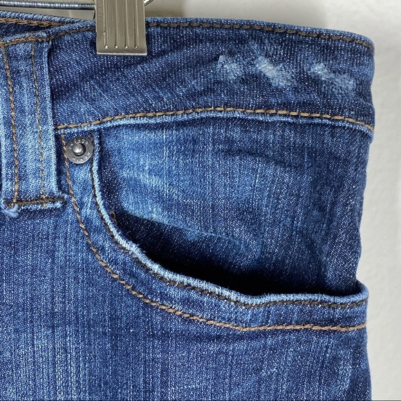 Refuge Distressed Denim Jeans Blue Size Youth Girls 13 L - Picture 4 of 8